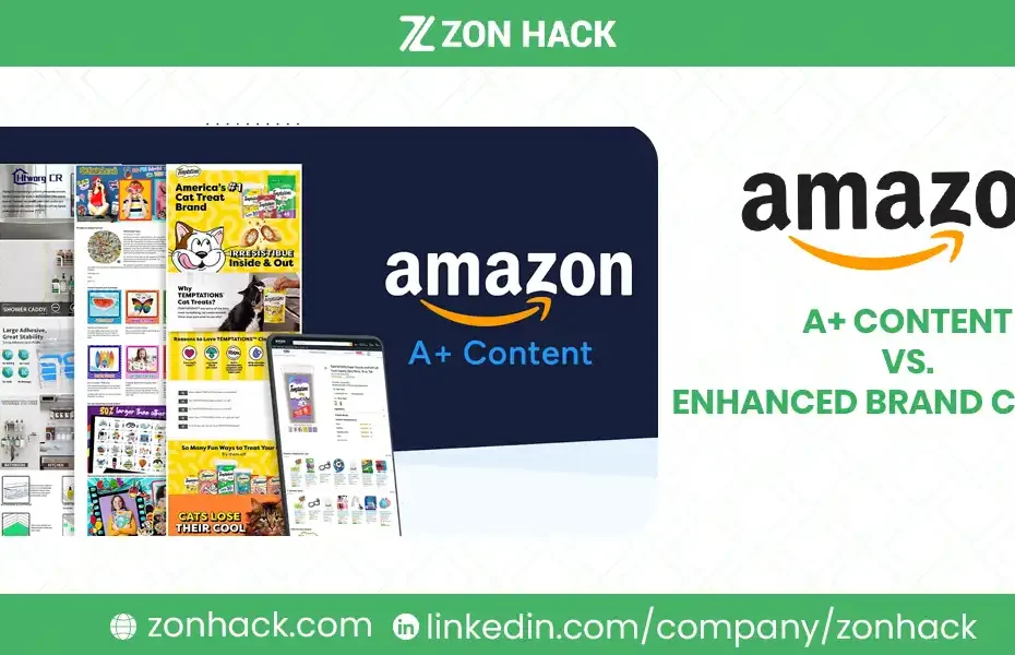 Amazon A+ Content vs. Enhanced Brand Content