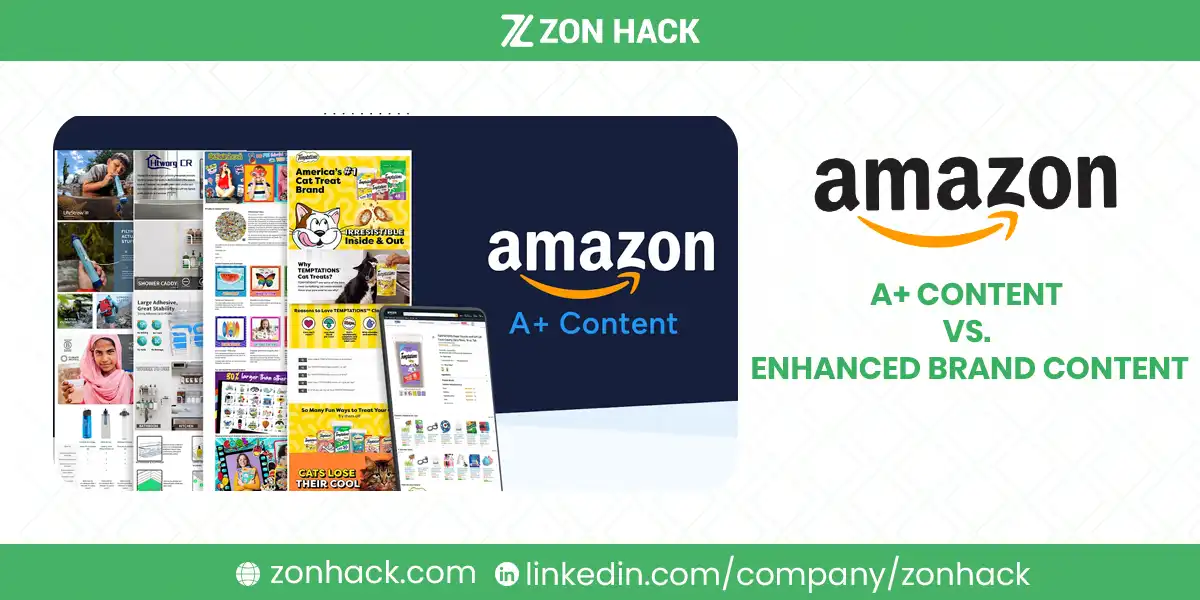 Amazon A+ Content vs. Enhanced Brand Content