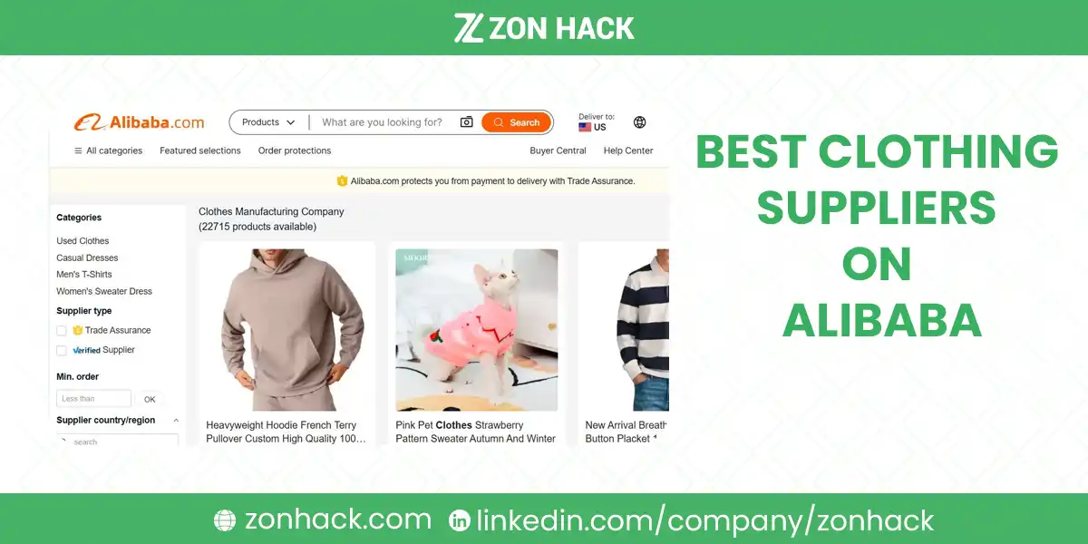 Best Clothing Suppliers on Alibaba