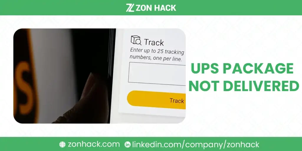 ups package not delivered
