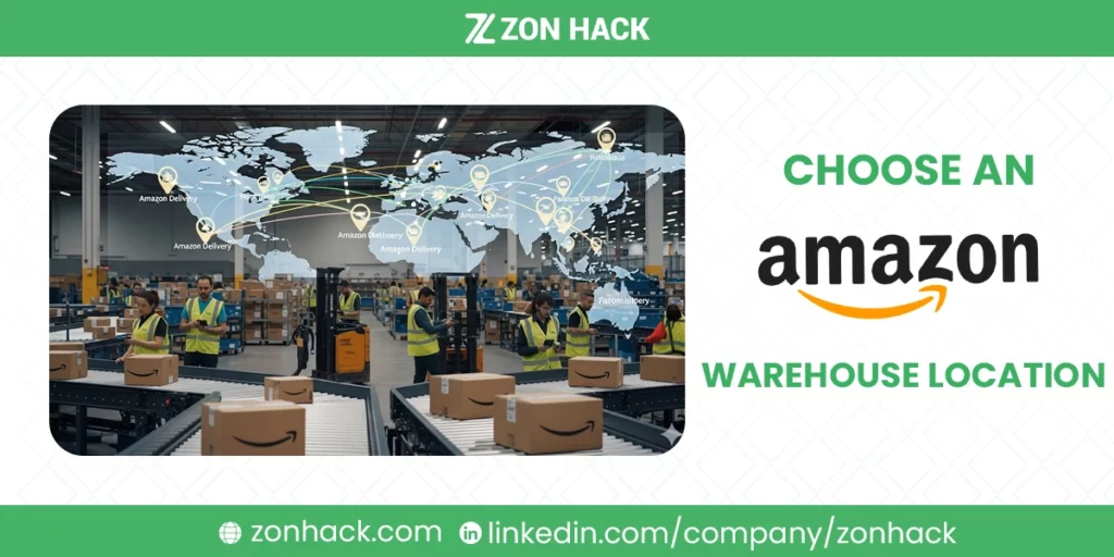 Choose an Amazon Warehouse Location