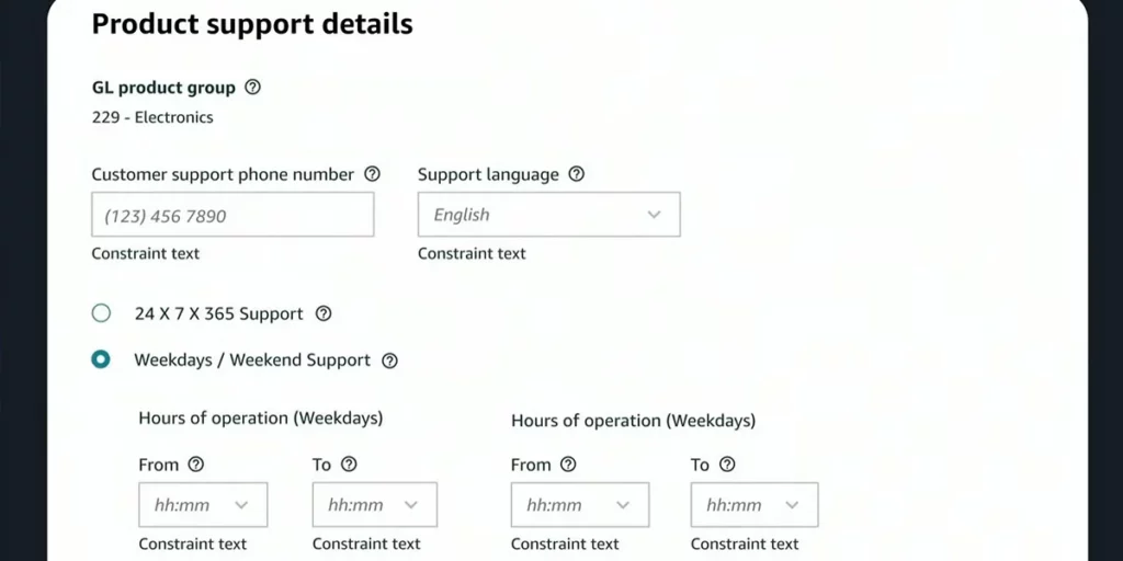 Expanded product support via chat or phone